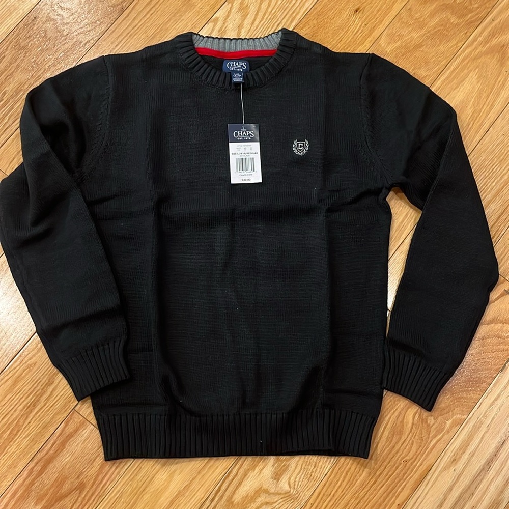 CHAPS crew neck sweater